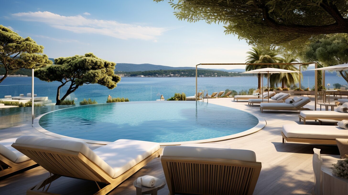 Hotels mit Swim-Up-Zimmer in Kroatien