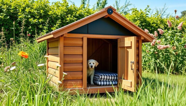 Wie groß muss eine Hundehütte sein