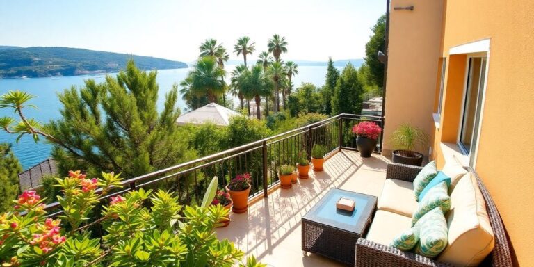 Schöne Ferienwohnung mit Blick auf das Adriatische Meer.
