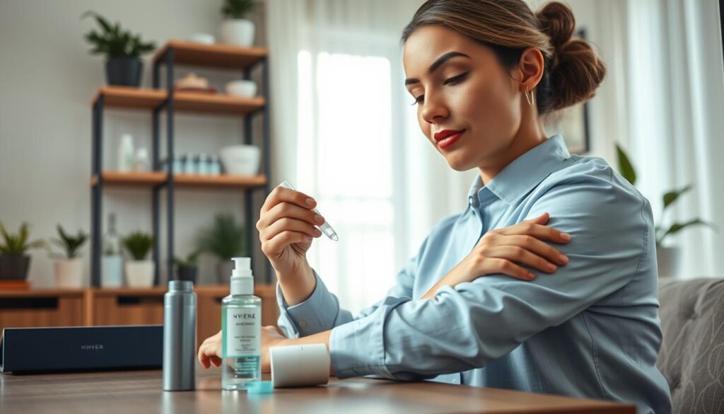 Micro Infusion zuhause Anwendung Micro Infusion zuhause Anwendung